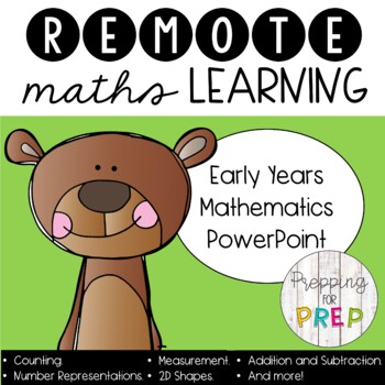Preview of REMOTE LEARNING MATHS INTERACTIVE MATHS POWERPOINT