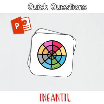 Preview of REMOTE LEARNING - Quick questions- INFANTIL
