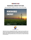 RENEWABLE ENERGY - FEATURES & ISSUES - 2022