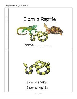 reptiles math science and literacy activities and centers for