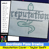 REPUTATION Album Taylor Swift - Coordinate Plane Drawing