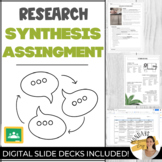 RESEARCH SYNTHESIS ESSAY Bundle Handouts Rubric Digital Gr