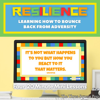 Preview of RESILIENCE - Bouncing Back from Adversity - Four SEL Mini Lessons & Activities