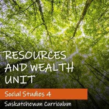 Preview of RESOURCES AND WEALTH Unit - Saskatchewan Social Studies 4