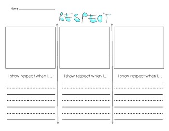 Preview of RESPECT worksheet