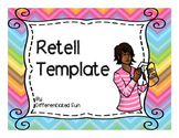 RETELL GRAPHIC ORGANIZER AND PARAGRAPH TEMPLATES