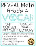 REVEAL Math Vocabulary Resources - Grade 4 U14 Part 2: Polygons