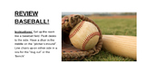 REVIEW BASEBALL