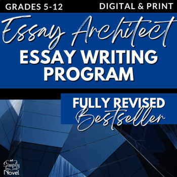 Preview of Essay Writing Lesson, Activity Year-Long BUNDLE: 5-Paragraph Essay Writing Unit
