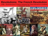 THE FRENCH REVOLUTION! visual, textual, engaging 40-slide 