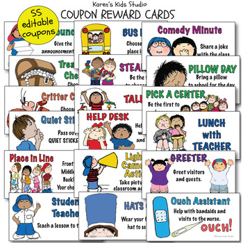Printable Emoji Reward Coupons for Kids Kid Reward (Download Now