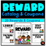 REWARD / PRIZE Catalog & Coupons | Positive Classroom Behavior