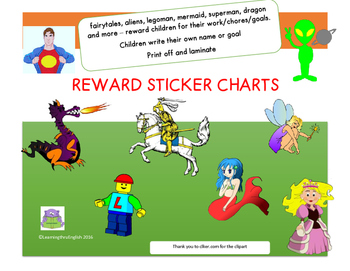 Dragon Sticker Chart