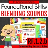 Blending CVC Words Worksheets and Activities, Blending and