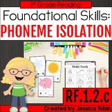 CVC Words Worksheets, Phoneme Isolation - Initial, Medial,