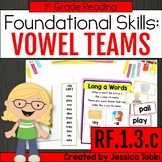 Vowel Teams Worksheets, Anchor Charts, Activities, Long Vo