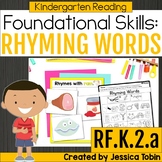 Rhyming Worksheets and Activities, Rhyming Words - Kinderg