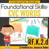 CVC Words Worksheets, Practice - Phoneme Isolation Lessons