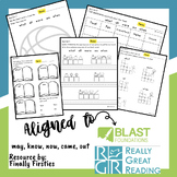 RGR BLAST Foundations Heart Word Work (Unit 13)