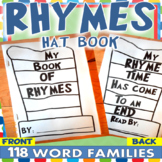 RHYME HAT BOOK 118 WORD FAMILIES Read Across America