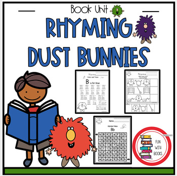 Preview of RHYMING DUST BUNNIES BOOK UNIT