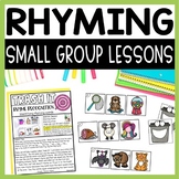 Rhyming Activities and Lessons for Small Groups, Rhyme Sor