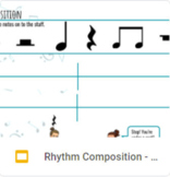 RHYTHM COMPOSITION - Drag and Drop - Online Interactive CU