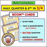 RHYTHM COUNTING BASICS: 3/4 Time-Half, Quarter & 8ths (No 