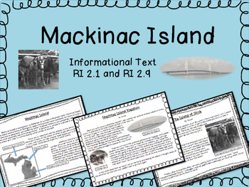 Реферат: Holiday On Mackinaw Island Essay Research Paper