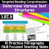 RI.3.8 Determining Text Structure - Google Classroom and Print