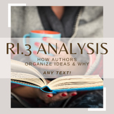 RI.3 Analysis Worksheet - Any Text!