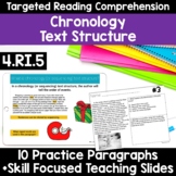RI.4.5 Chronology Text Structure Sequence Text Structure G