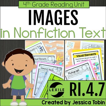 Preview of RI.4.7 Images and Visuals in Informational Text - 4th Grade Reading RI4.7