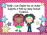 RI.4.8- PPT- HOW DOES AN AUTHOR USE REASONS AND EVIDENCE T