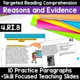 RI.4.8 Author's Point of View Reasons and Evidence to Supp