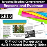 RI.5.8 Author's Point of View Reasons and Evidence to Supp