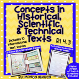 RI4.3 / RI 4.3 Historical, Scientific, & Technical Text (DIGITAL & PRINTABLE)