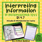 RI4.7 /RI 4.7 Interpreting Information in Informational Te