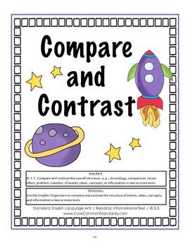 RI.5.5 Fifth Grade Common Core Worksheets, Activity, and Poster | TpT