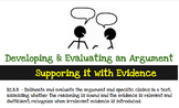 RI.8.8. - Developing and Evaluating an Author's Argument, 