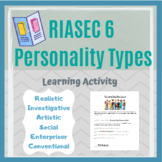 RIASEC 6 Personality Types Activity