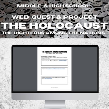 Preview of RIGHTEOUS AMONG THE NATIONS (HOLOCAUST WEB QUEST + PROJECT)