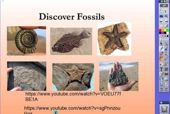 Preview of RIGOR Reading Invervention Level 1-Unit 3- Fossils flip chart