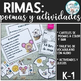 RIMAS: Poemas, pósters, juegos y actividades