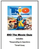 RIO The Movie Quiz