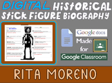 RITA MORENO Digital Historical Stick Figure Biographies  (
