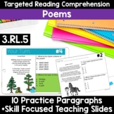 RL.3.5 Poems Lesson Poem Comprehension Poetry Lesson - Goo