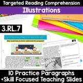 RL.3.7 Illustrations in a Text - Google Classroom and Print