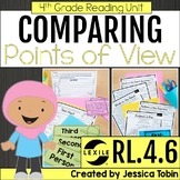 RL.4.6 Point of View Lessons, Worksheets, Anchor Charts 4t