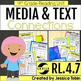 RL.4.7 Media and Text Connections 4th Grade Nonfiction Rea